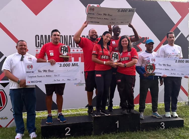 SESI-SP conquista o título do Campeonato  Paulista de Atletismo Sub-18