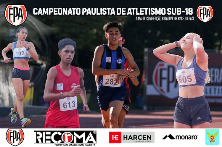 Campeonato Paulista Sub-18 reúne as principais promessas do atletismo no COTP