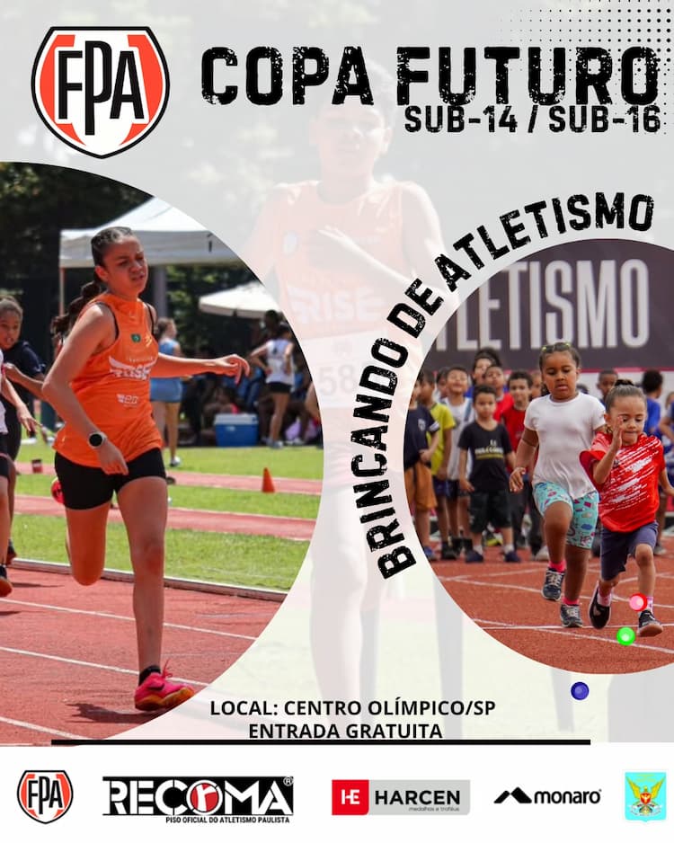 Fim de semana reúne futuro e alto nível do atletismo no COTP