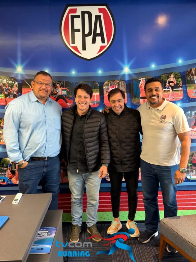 Secretário de Esportes de Teodoro Sampaio visita presidente da Federação Paulista de Atletismo