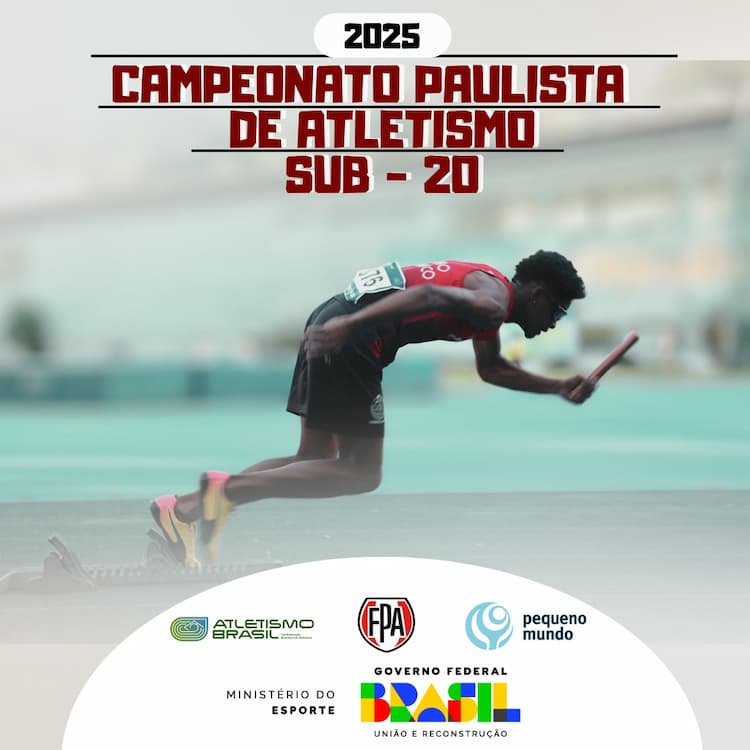 Campeonato Paulista de Atletismo Sub-20  movimenta o esporte no fim de semana