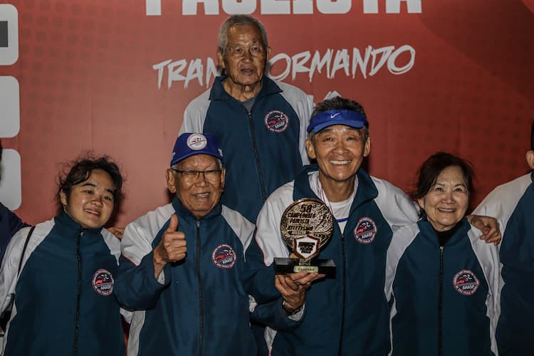 ANASP conquista o tricampeonato do  Campeonato Paulista de Atletismo Master